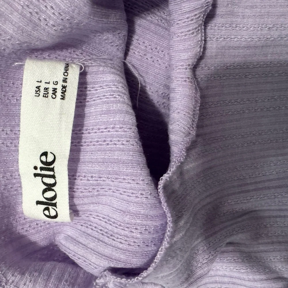 Elodie Lilac Long Sleeve Top - Picture 4 of 5